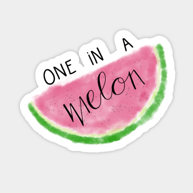 One in a Melon Sticker by maddie55meadows